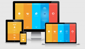 Outdated Browsers seen across 4 viewports