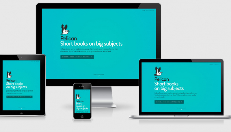 Pelican Books Responsive Design