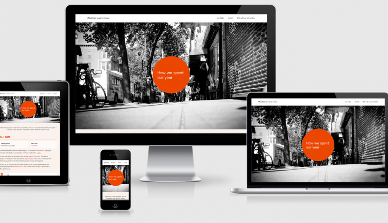 Fffunction.co responsive website across 4 viewports