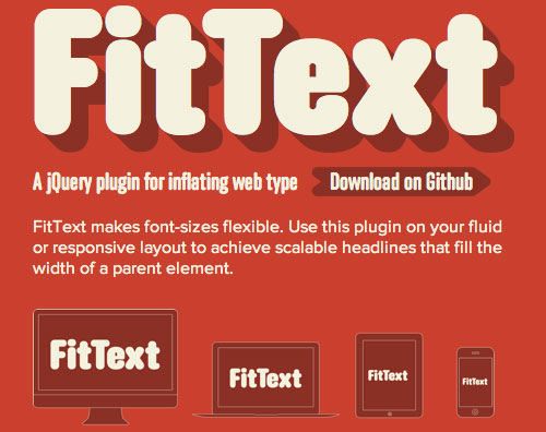 Fittext.js screenshot