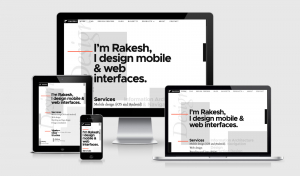 Rankesh Design across four viewports