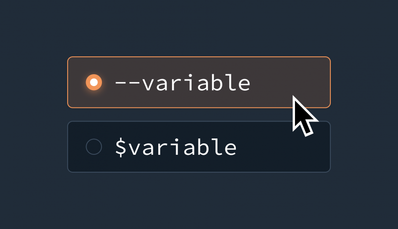 CSS Variables and Sass Variables